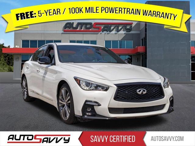 used 2023 INFINITI Q50 car, priced at $32,500