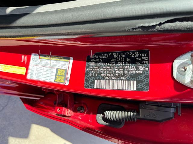 used 2022 Hyundai Elantra car, priced at $17,000
