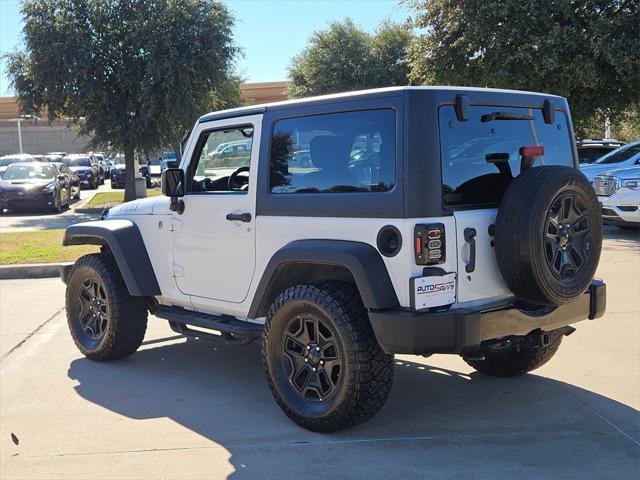 used 2017 Jeep Wrangler car, priced at $16,600