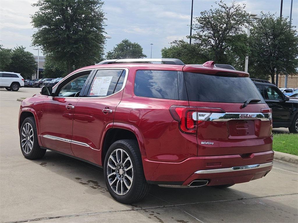 used 2022 GMC Acadia car, priced at $27,500