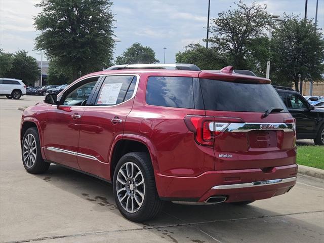 used 2022 GMC Acadia car, priced at $27,800