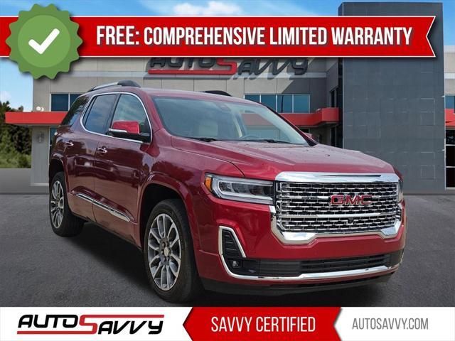 used 2022 GMC Acadia car, priced at $27,800