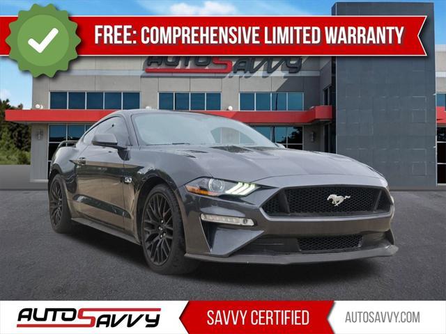 used 2019 Ford Mustang car, priced at $27,700