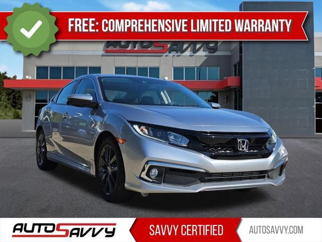 used 2020 Honda Civic car, priced at $18,100