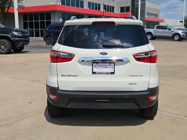 used 2020 Ford EcoSport car, priced at $15,000