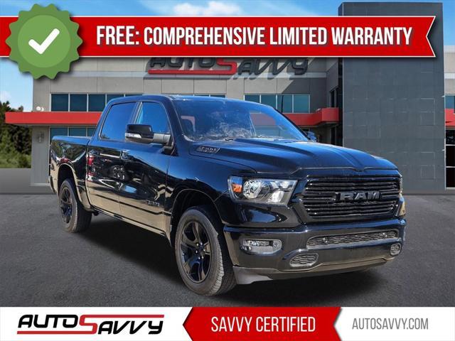 used 2020 Ram 1500 car, priced at $27,500