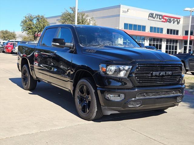 used 2020 Ram 1500 car, priced at $27,500