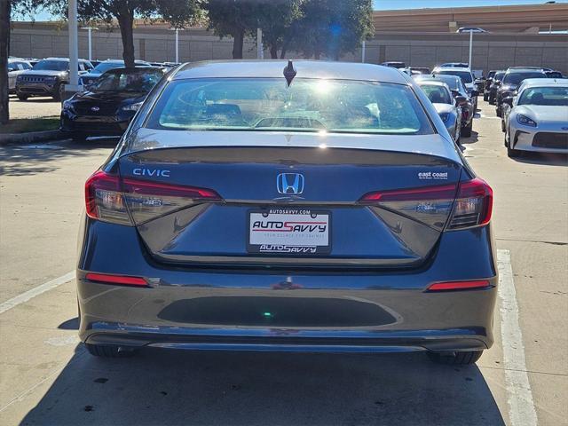 used 2024 Honda Civic car, priced at $22,900