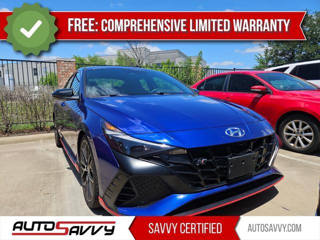 used 2022 Hyundai ELANTRA N car, priced at $22,600