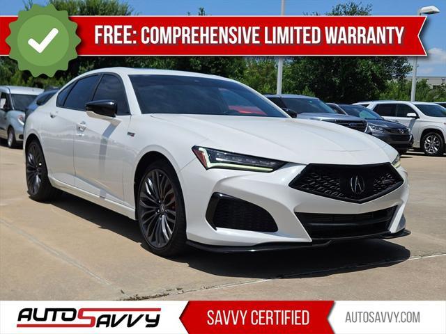 used 2023 Acura TLX car, priced at $42,600