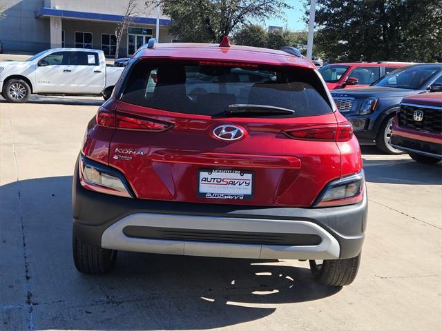 used 2023 Hyundai Kona car, priced at $15,400