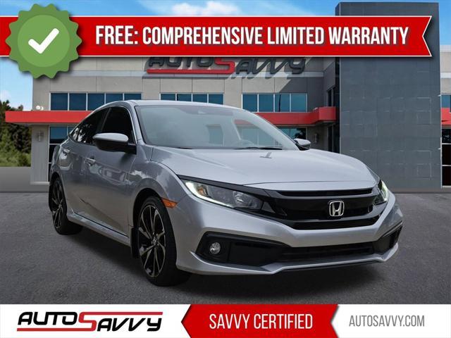 used 2020 Honda Civic car, priced at $19,000