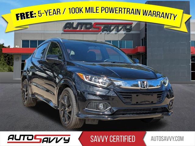 used 2021 Honda HR-V car, priced at $19,200