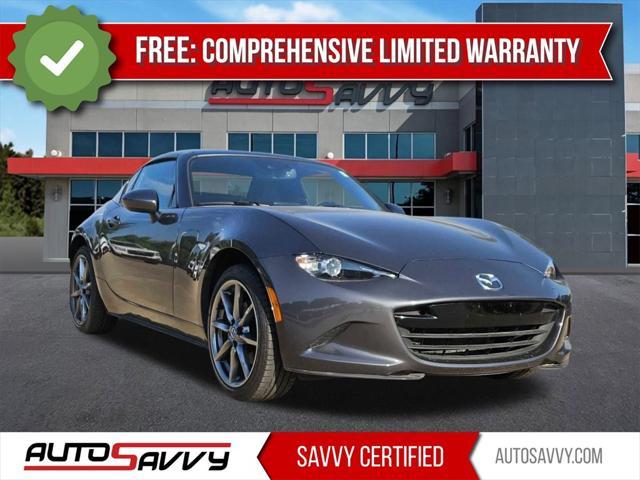 used 2022 Mazda MX-5 Miata RF car, priced at $22,000