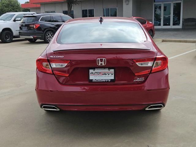 used 2022 Honda Accord car, priced at $26,200