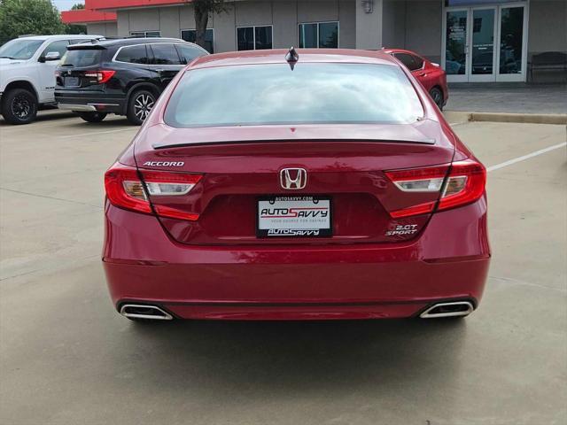 used 2022 Honda Accord car, priced at $24,800