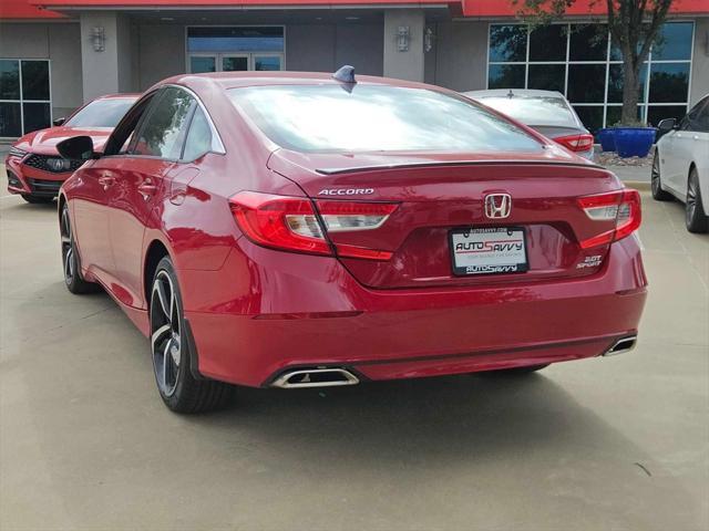 used 2022 Honda Accord car, priced at $24,800