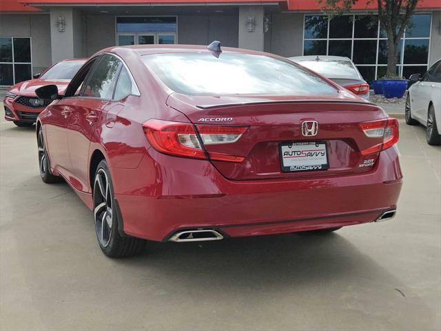 used 2022 Honda Accord car, priced at $26,200