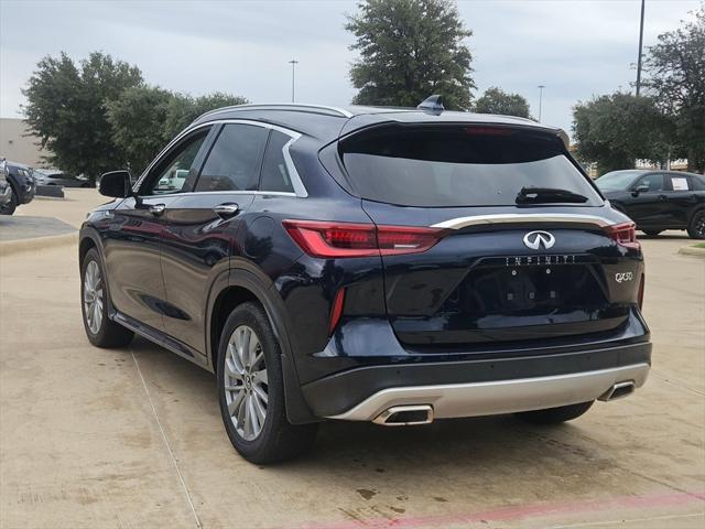 used 2023 INFINITI QX50 car, priced at $25,000