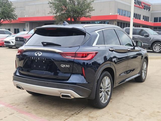 used 2023 INFINITI QX50 car, priced at $25,000