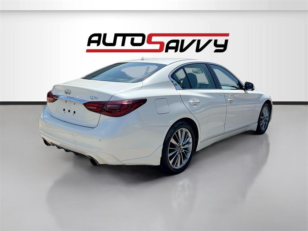 used 2022 INFINITI Q50 car, priced at $24,700