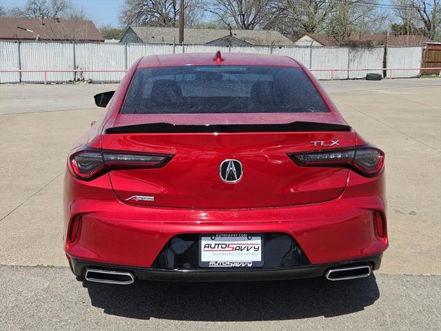 used 2023 Acura TLX car, priced at $32,100