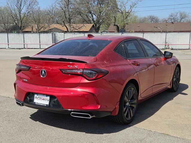 used 2023 Acura TLX car, priced at $32,100