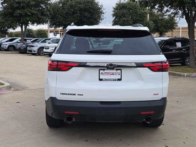 used 2022 Chevrolet Traverse car, priced at $30,800