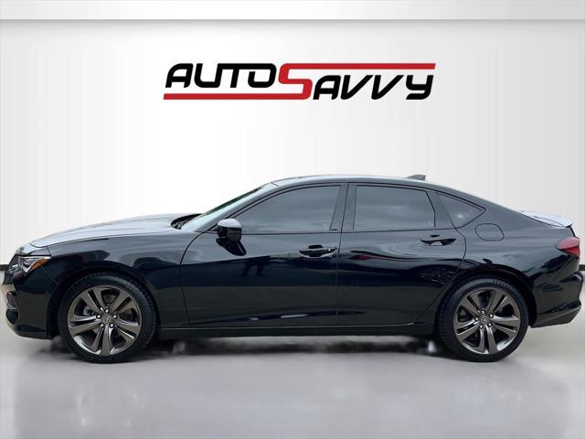 used 2022 Acura TLX car, priced at $29,700