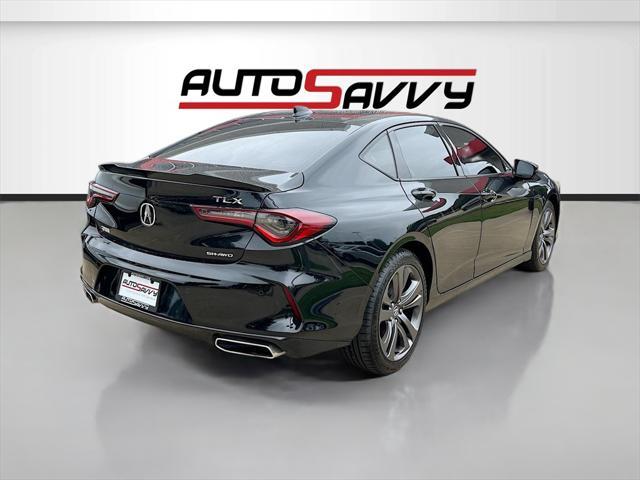 used 2022 Acura TLX car, priced at $29,700