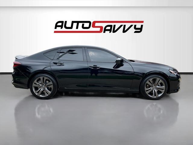 used 2022 Acura TLX car, priced at $29,700