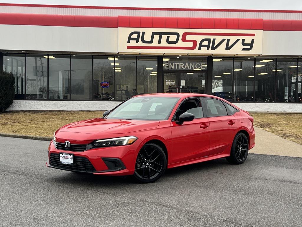 used 2023 Honda Civic car, priced at $22,100