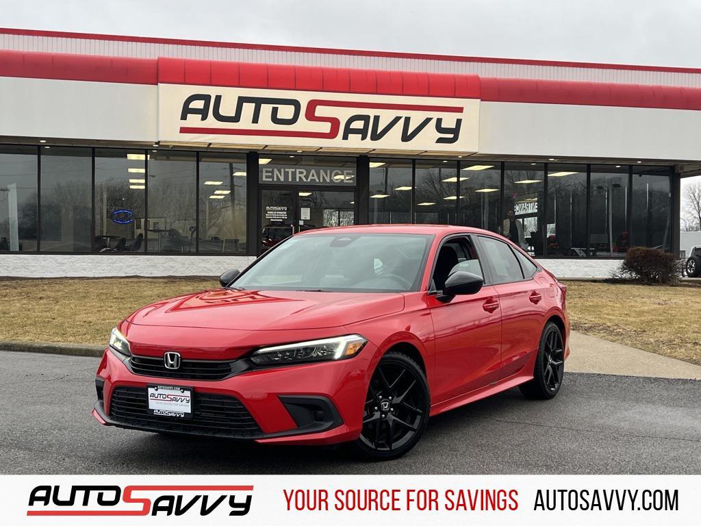 used 2023 Honda Civic car, priced at $22,100