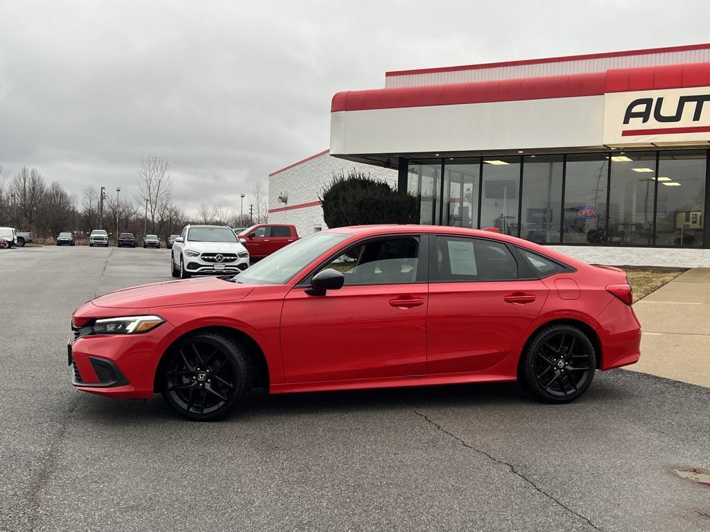 used 2023 Honda Civic car, priced at $22,100