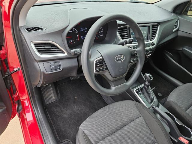 used 2022 Hyundai Accent car, priced at $14,600