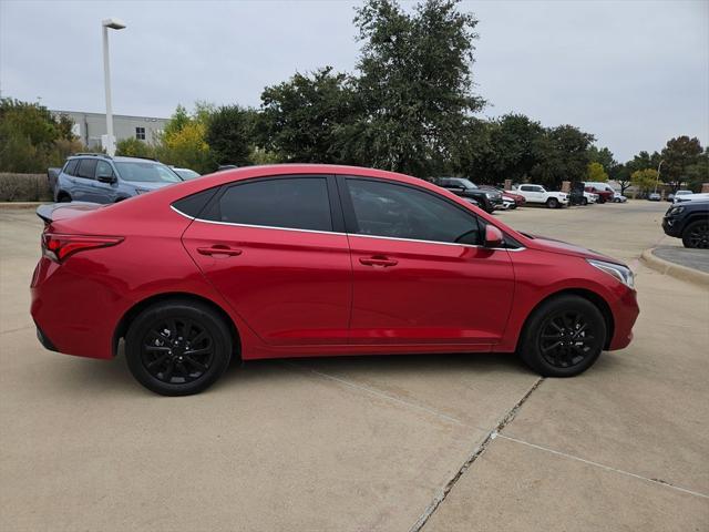 used 2022 Hyundai Accent car, priced at $14,600