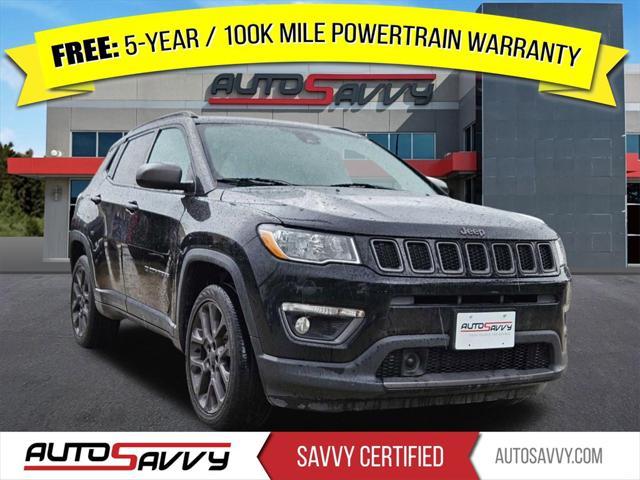 used 2021 Jeep Compass car, priced at $19,100