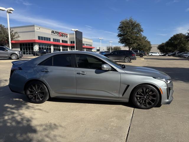 used 2023 Cadillac CT4-V car, priced at $46,500