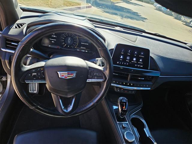 used 2023 Cadillac CT4-V car, priced at $46,000