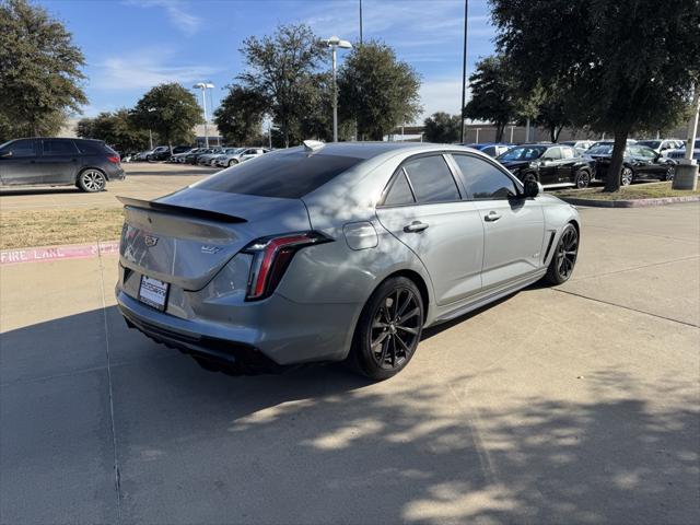 used 2023 Cadillac CT4-V car, priced at $46,500