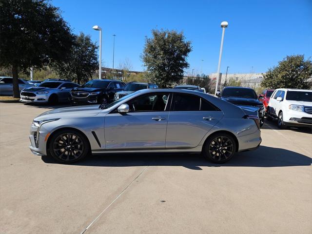used 2023 Cadillac CT4-V car, priced at $46,000