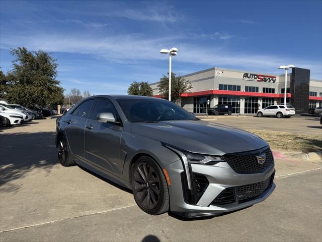 used 2023 Cadillac CT4-V car, priced at $46,500