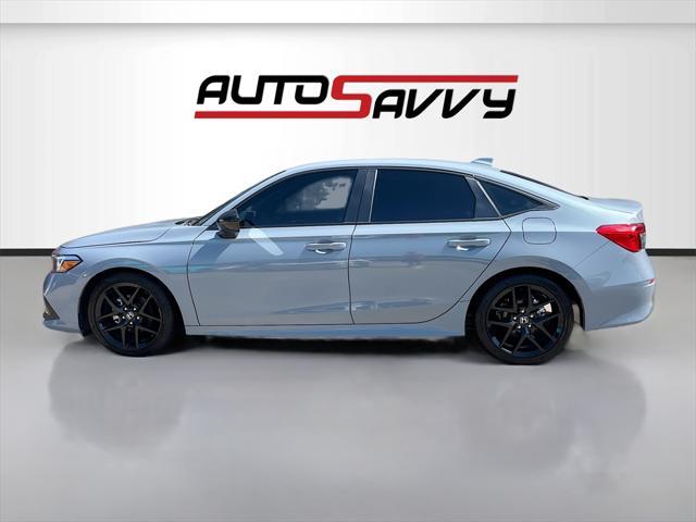 used 2024 Honda Civic car, priced at $21,500