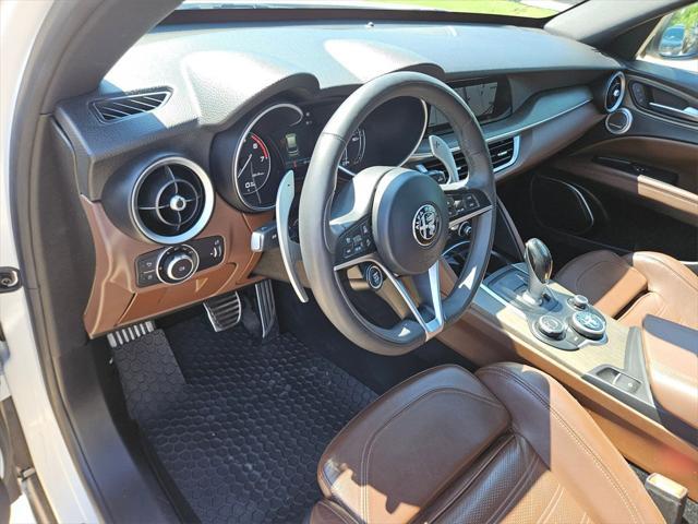used 2018 Alfa Romeo Stelvio car, priced at $15,600