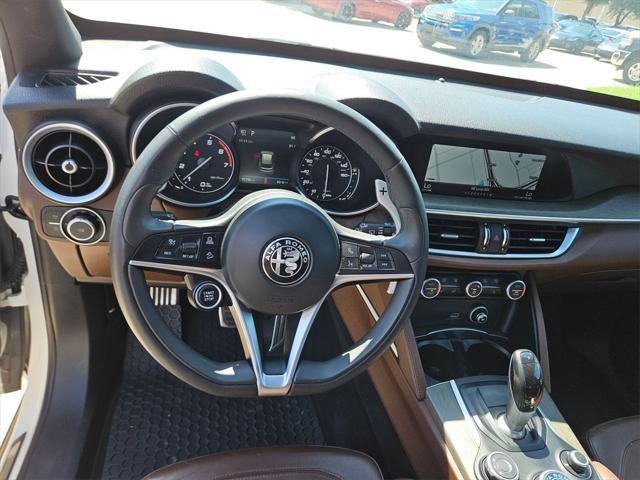 used 2018 Alfa Romeo Stelvio car, priced at $15,600
