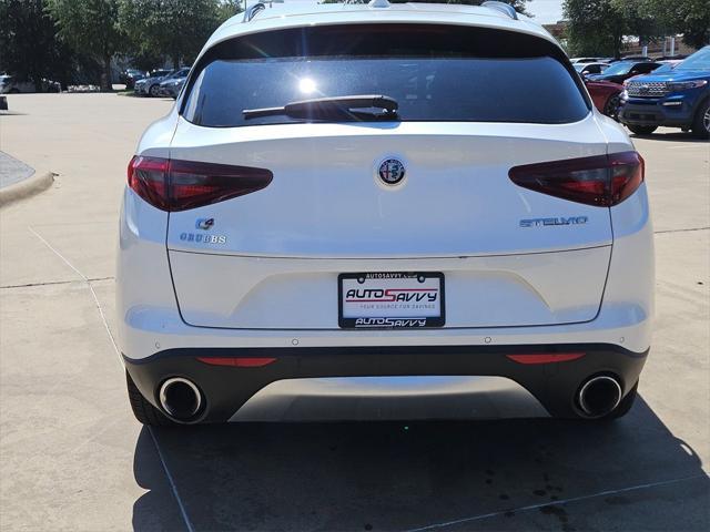 used 2018 Alfa Romeo Stelvio car, priced at $15,600