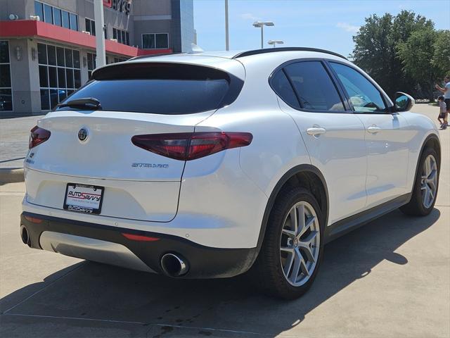 used 2018 Alfa Romeo Stelvio car, priced at $15,600