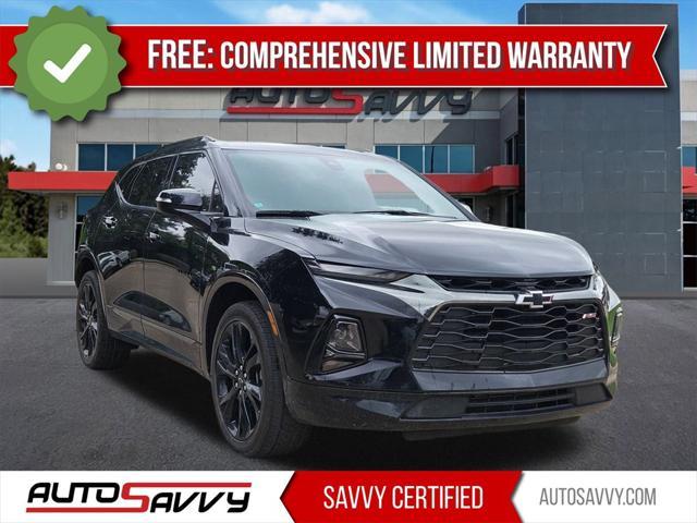 used 2022 Chevrolet Blazer car, priced at $29,400