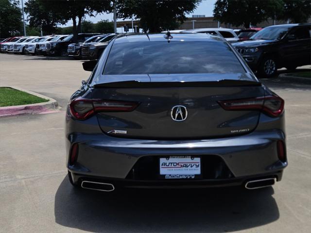 used 2022 Acura TLX car, priced at $31,100