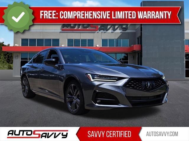 used 2022 Acura TLX car, priced at $31,100